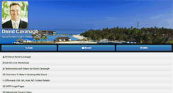 Desktop Screenshot of davidcavanagh.com