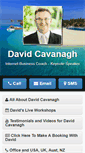 Mobile Screenshot of davidcavanagh.com